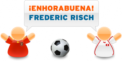 ¡Enhorabuena! Frederic Risch