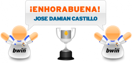 Ganador porra Copa del Rey: Jose Damian Castillo