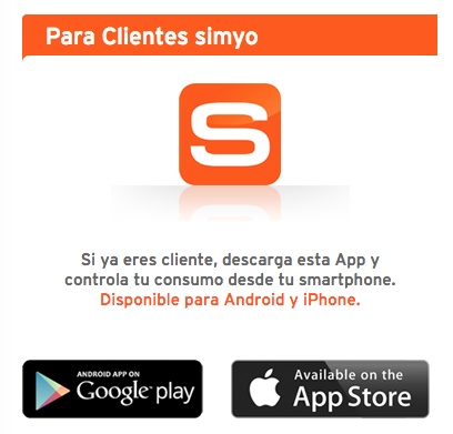 App Móvil de simyo