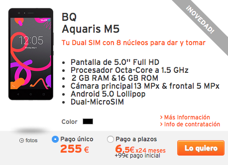 BQ Aquaris M5